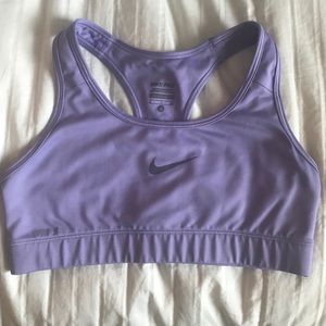 Nike Pro Dri-Fit Lavender Purple Sports Bra
